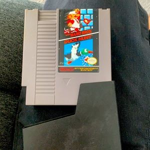 Super Mario Bros./Duck Hunt Nintendo entertainment game. $30 obo